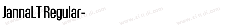 JannaLT Regular字体转换 JannaLT Regular字体转换